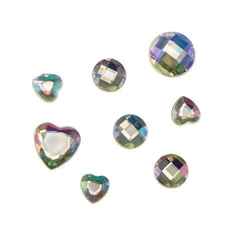 Flat Back Crystal AB Rhinestones